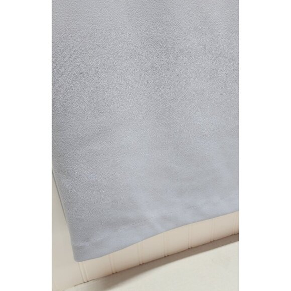 Banana Republic Light Blue Cap Sleeve Sheath Dress With Pleated Neckline Size 8 - Picture 5 of 12